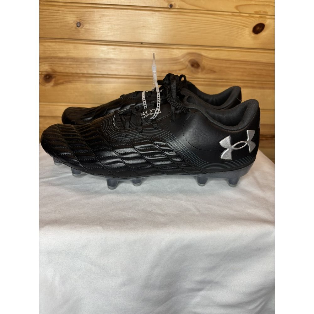 Under Armour Magnetico Pro 3 FG Soccer Cleats Black Men 7 Women 8.5 NEW‎ $130
